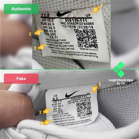 how to determine if nikes are fake|nike authentic serial number check.